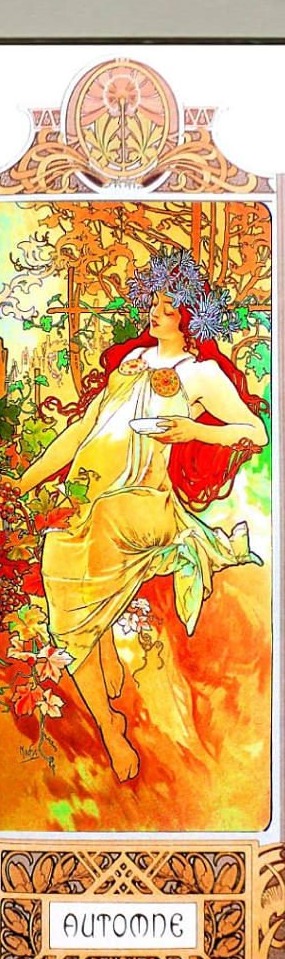 Autumn 秋(穆夏 1896 四季·秋)